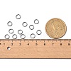 Iron Split Rings JRD6MM-01B-NF-3