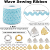 1 Strand Wave Bending Fringe Trim FIND-GF0006-65H-2