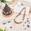 1 Strand Handmade Glod Sand Lampwork Beads Strands LAMP-TA0002-09I-7