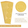 Self Adhesive Gold Foil Embossed Stickers DIY-WH0211-218-2