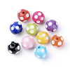 Opaque Acrylic Beads SACR-S146-18mm-M-1