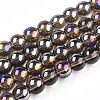 Electroplate Transparent Glass Beads Strands LS-GLAA-T032-T6mm-AB02-1