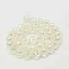 Electroplate Glass Beads Strands EGLA-J015-10mm-WLS14-2