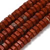 Natural Red Jasper Beads Strands G-G317-A13-3x6mm-2
