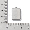 Tarnish Resistant 304 Stainless Steel Pendant Rhinestone Settings STAS-M323-56P-3