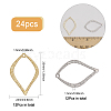 CHGCRAFT 24Pcs 2 Styles Alloy Pendants FIND-CA0007-85-2