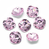 Pointed Back Glass Rhinestone Cabochons RGLA-T032-12x12mm-03-1