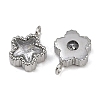 304 Stainless Steel Micro Pave Cubic Zirconia Charms LS-STAS-K302-01A-P-2