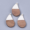 Resin & Walnut Wood Pendants RESI-S358-36A-1