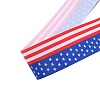 Independence Day Polyester Ribbon OCOR-WH0078-18B-1