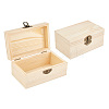 Rectangle Unfinished Wooden Box OBOX-NB0001-06-1