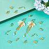 Unicraftale 60Pcs Brass Clip-on Earring Findings KK-UN0001-88-2