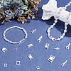 6 Styles Brass Watch Band Clasps KK-BBC0024-21S-4