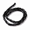 Natural Obsidian Beads Strands G-G990-D02-3