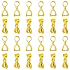50Pcs Brass Ice Pick Pinch Bails IFIN-FS0001-47A-1
