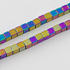 Non-magnetic Synthetic Hematite Beads G-Q876-4mm-1-2