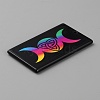 Printed Acrylic Pendants OACR-WH0036-23A-2