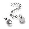 Tarnish Resistant 304 Stainless Steel Chain Extender LS-STAS-K195-28P-3