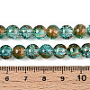 Crackle Glass Beads Strands CCG-C002-8mm-06-4