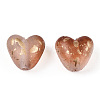 Transparent Frosted Spray Painted Acrylic Beads X1-FACR-TAC0004-02A-3