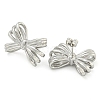 Non-Tarnish 304 Stainless Steel Stud Earrings for Women EJEW-S227-33P-2