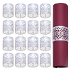 Gorgecraft 50Pcs Metallic Paper Napkin Rings AJEW-GF0007-54A-1