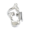 304 Stainless Steel Cuff Rings for Women RJEW-M019-05P-2