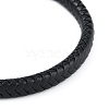 Braided Microfiber Leather Cord Bracelets BJEW-P328-07B-P-2