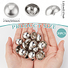 1-Hole Zinc Alloy Buttons FIND-MA0001-18B-P-2