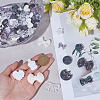 150Pcs Opaque & Transparent Acrylic Beads MACR-SP0002-18A-3