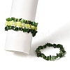 4Pcs Gemstone Beaded Stretch Bracelets Set BJEW-JB11181-7