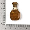 Natural Ocean Jasper Perfume Bottle Pendants G-P554-G02-3