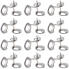 SUNNYCLUE 50Pcs 304 Stainless Steel Stud Earring Findings STAS-SC0006-51-1