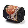 5 Yards Halloween Printed Polyester Wired Ribbon OCOR-K009-02B-2