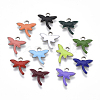 201 Stainless Steel Enamel Charms STAS-N088-19-1