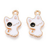 Alloy Enamel Pendants ENAM-CJC0018-01E-1