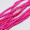 Synthetic Turquoise Beads Strands TURQ-G106-10mm-02K-1