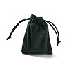 Velvet Jewelry Drawstring Storage Pouches ABAG-P013-02A-05-2