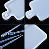 DIY Rectangle Handle Dinner Plate Silicone Molds DIY-TA0008-79-3
