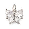 Rack Plating Brass Micro Pave Cubic Zirconia Charms LS-KK-I716-22P-02-1