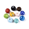Handmade Millefiori Glass Round Beads LA-N001-01E-13MM-2