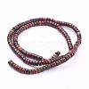 Natural Picasso Stone/Picasso Jasper Beads Strands G-G683-07-2x4mm-2