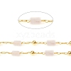 3.28 Feet Handmade Natural Rose Quartz Beaded Chains X-CHC-E021-01D-2