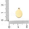 304 Stainless Steel Charms SA-CBA2714-01C-G-3