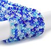 Glass Beads Strands EGLA-A034-M4mm-25-2