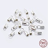 925 Sterling Silver Cord Ends STER-F036-21S-1.3mm-3