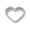 Non-Tarnish 304 Stainless Steel Linking Rings STAS-G297-08P-1