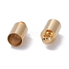 Brass Cord Ends KK-D002-01B-G-2