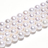 Natural Nucleated Pearl Beads Strands PEAR-N016-04A-1