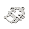 201 Stainless Steel Pendants STAS-F316-30P-01-2